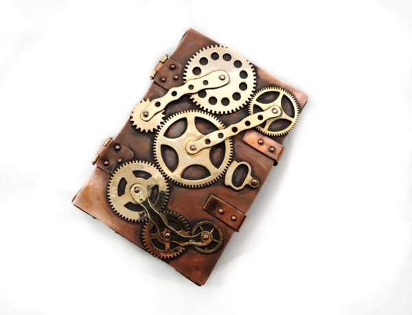 Зажигалка и портсигар в стиле Clockwork