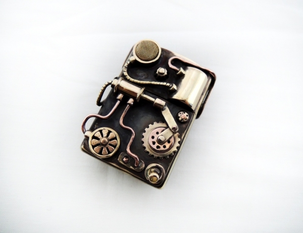 Zippo стимпанк.