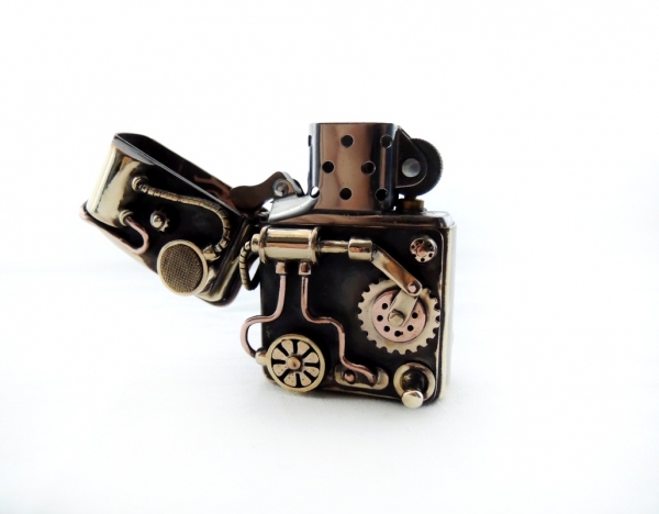 Zippo стимпанк.