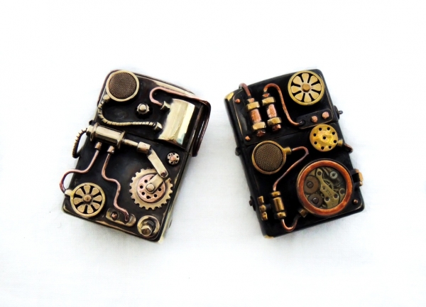 Zippo стимпанк.