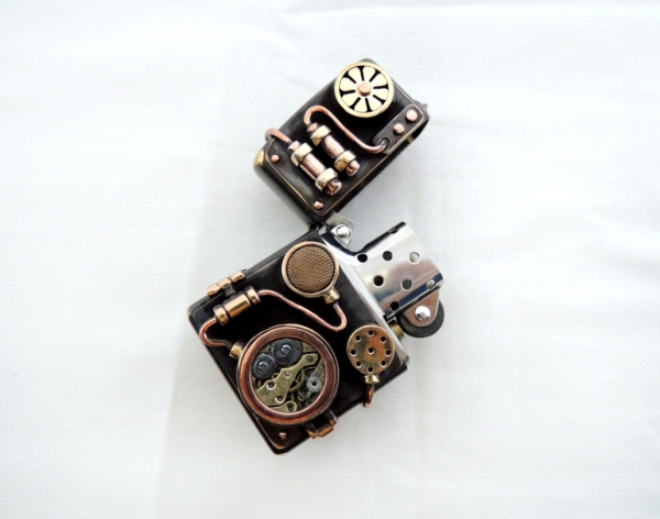 Zippo стимпанк.