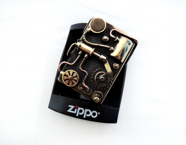 Zippo стимпанк.