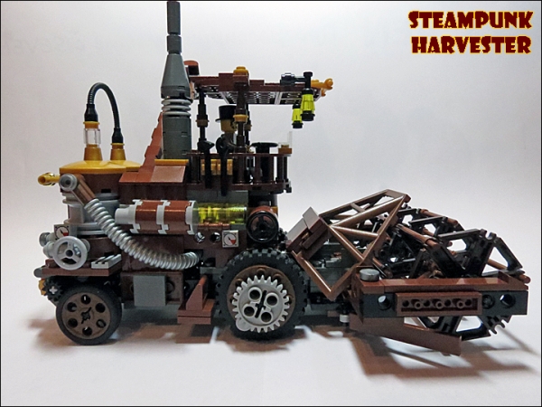 SteamPunk Harvester из LEGO (Фото 16)