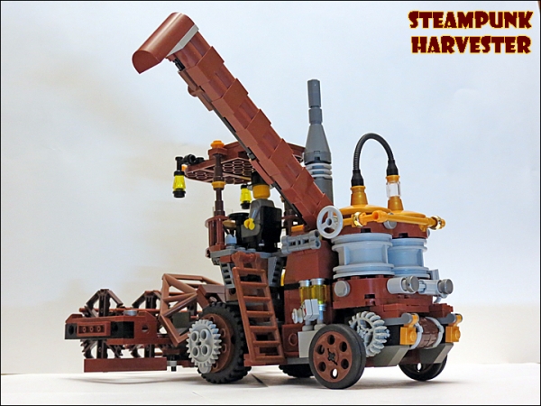 SteamPunk Harvester из LEGO (Фото 4)