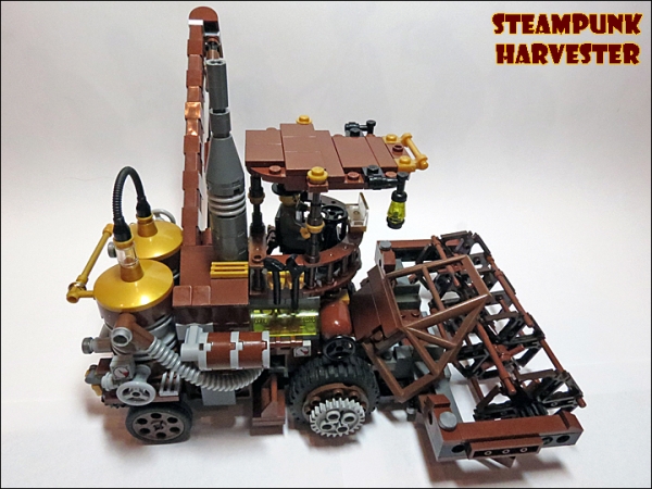 SteamPunk Harvester из LEGO (Фото 8)
