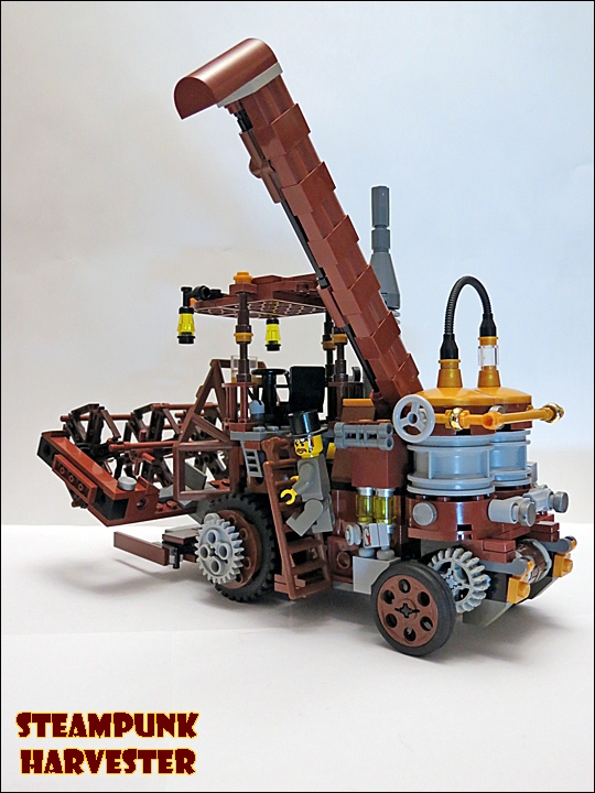 SteamPunk Harvester из LEGO (Фото 11)