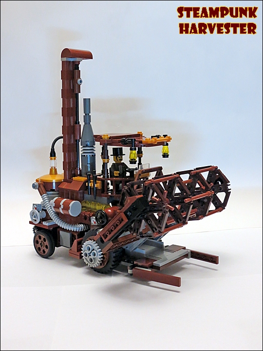 SteamPunk Harvester из LEGO (Фото 7)