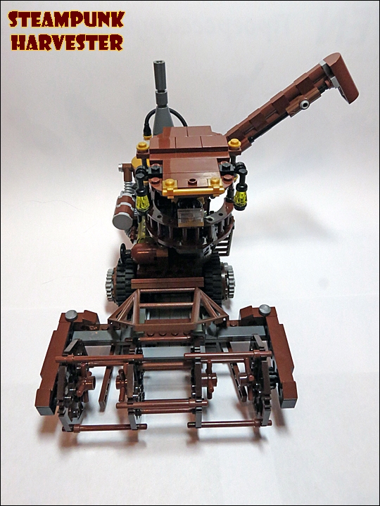 SteamPunk Harvester из LEGO (Фото 10)