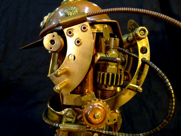 Голова военного робота системы Персиваль-8Д