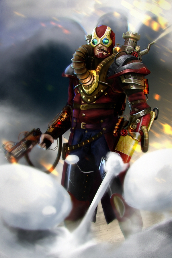Железный человек в стиле Стимпанк (Steampunk Iron man)