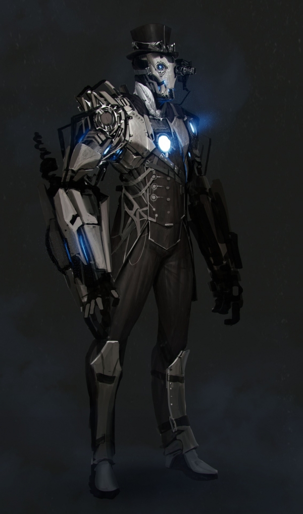 Железный человек в стиле Стимпанк (Steampunk Iron man)
