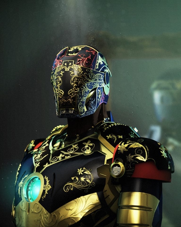 Железный человек в стиле Стимпанк (Steampunk Iron man)