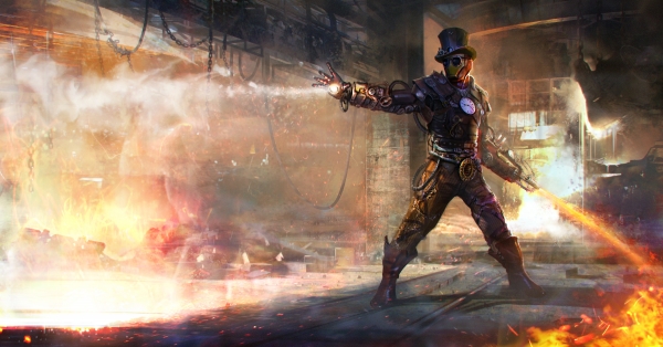 Железный человек в стиле Стимпанк (Steampunk Iron man)