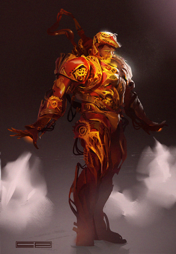 Железный человек в стиле Стимпанк (Steampunk Iron man)