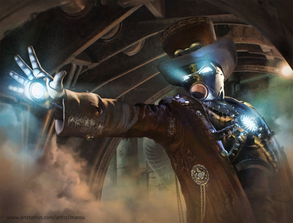Железный человек в стиле Стимпанк (Steampunk Iron man)
