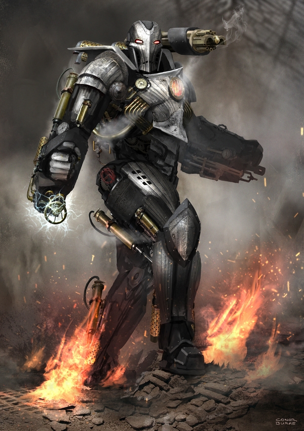 Железный человек в стиле Стимпанк (Steampunk Iron man)