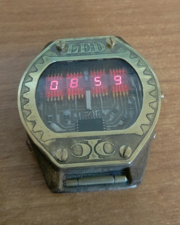 Часы на Советских индикаторах