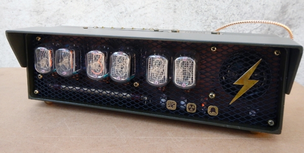 Настольные часы-будильник-радиометр-термометр на газоразрядных индикаторах RAD-CLOCK 3000