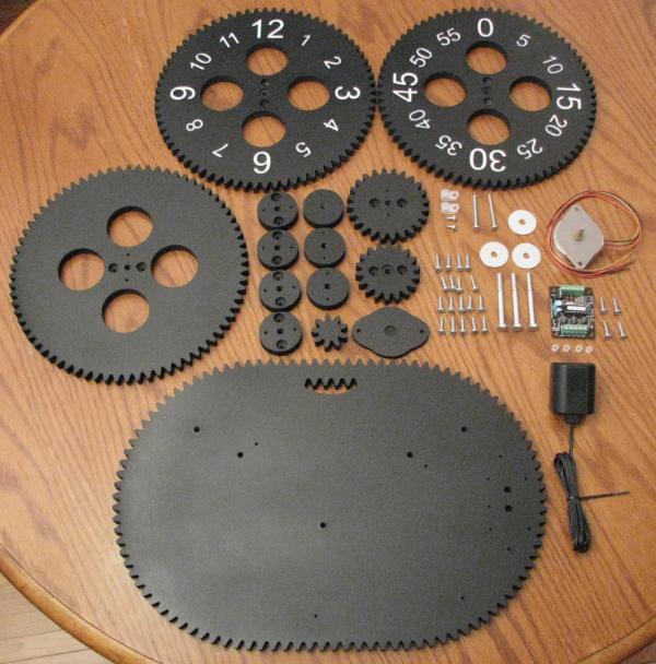 Gear Clock Kit от Alan Parekh (Фото 4)
