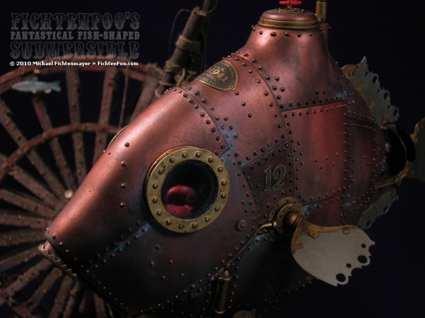 The Fantastical Fish-Shaped Submersible by Michael Fichtenmayer