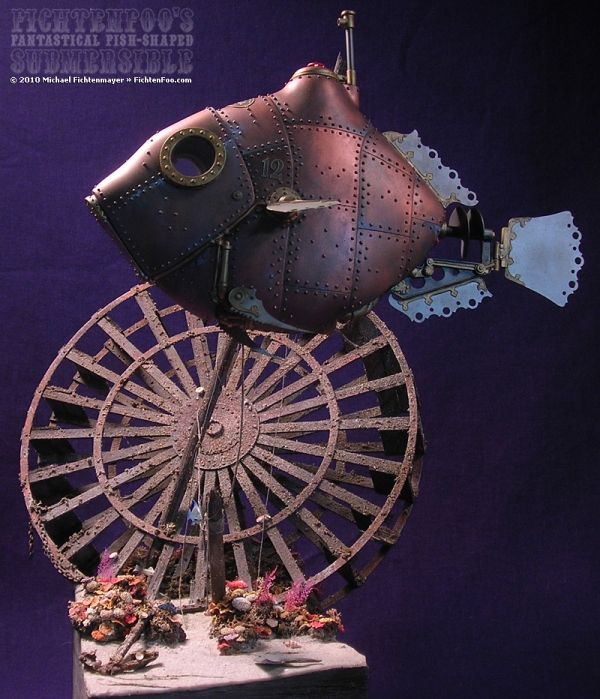 The Fantastical Fish-Shaped Submersible by Michael Fichtenmayer (Фото 2)