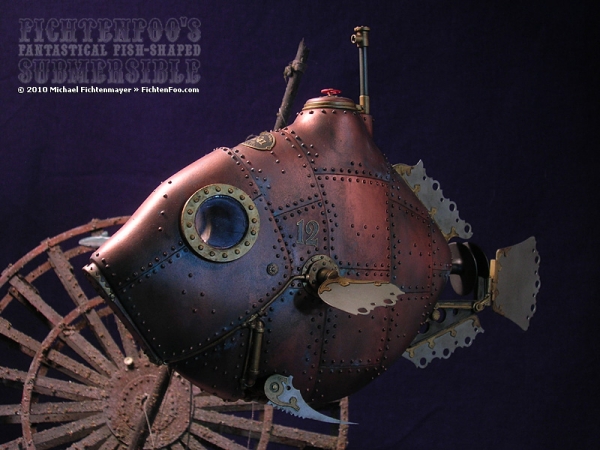 The Fantastical Fish-Shaped Submersible by Michael Fichtenmayer (Фото 5)