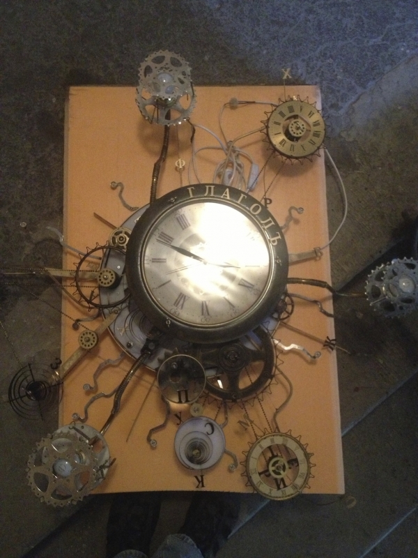 Люстра-часы (Фото 15)