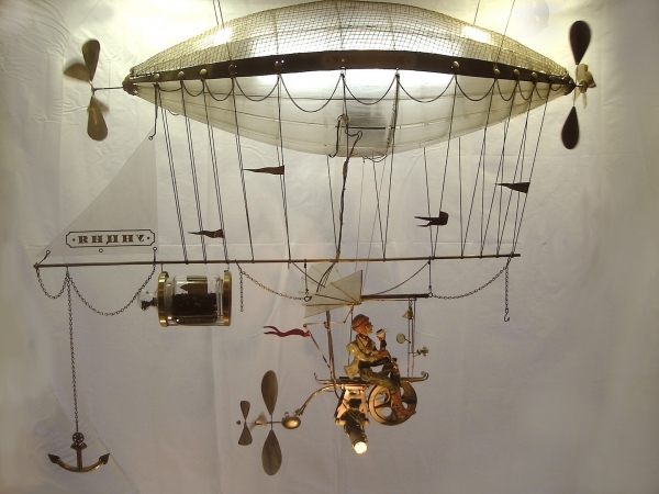 Дирижабли и Воздушные шары....... (история одного стимпанк проекта) (Фото 4)