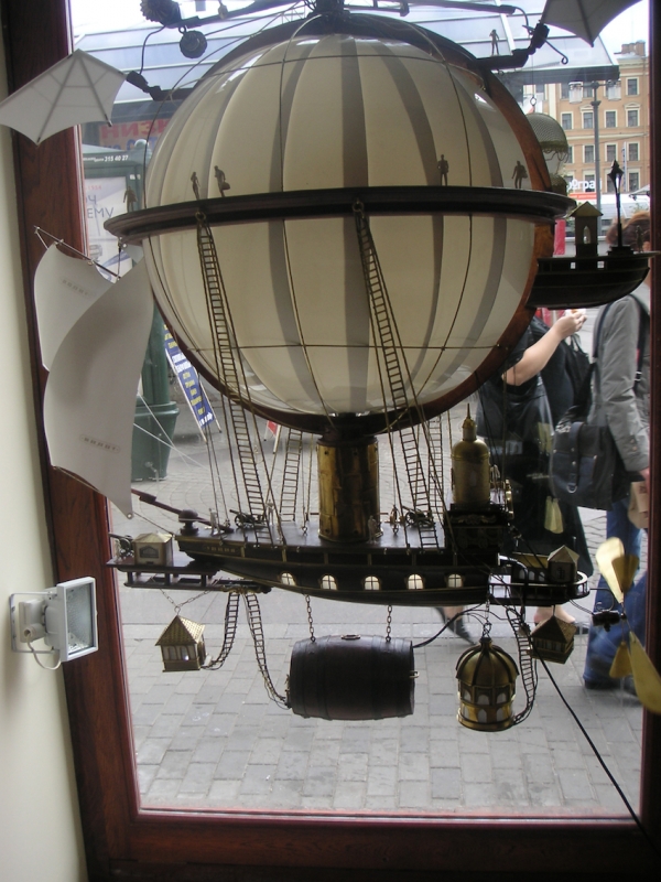 Дирижабли и Воздушные шары....... (история одного стимпанк проекта) (Фото 13)