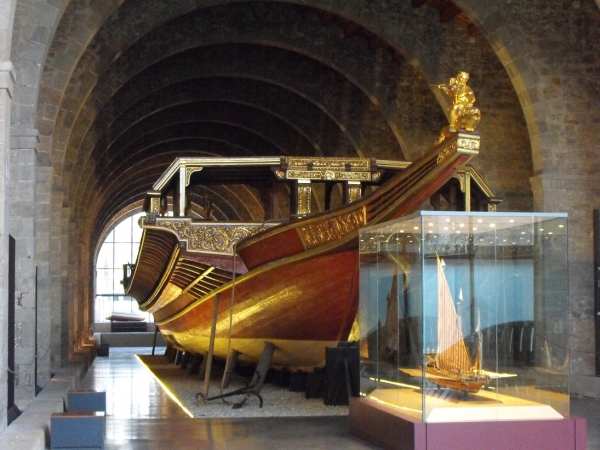 Морской музей в Барселоне.