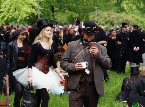 Wave-Gotik-Treffen 2016. steampunk picnic