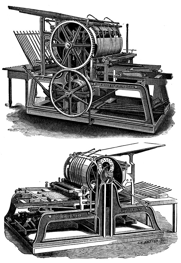 Печатный станок R. Hoe &amp; Co (Фото 4)