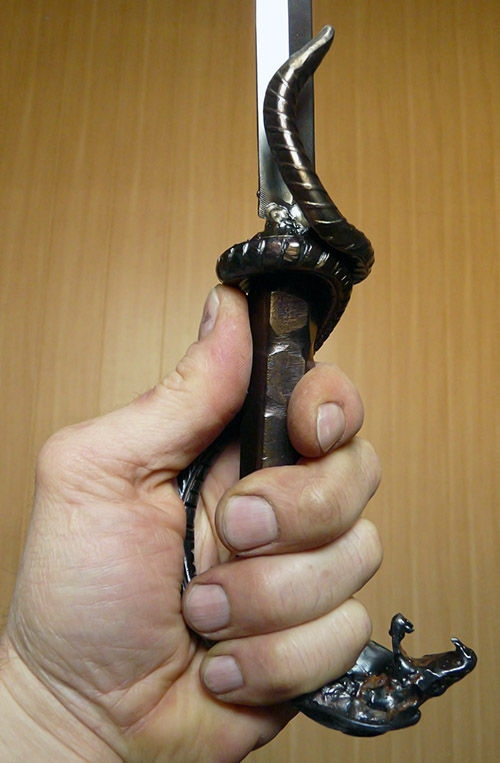 Рукоять трости с кинжалом (Фото 5)