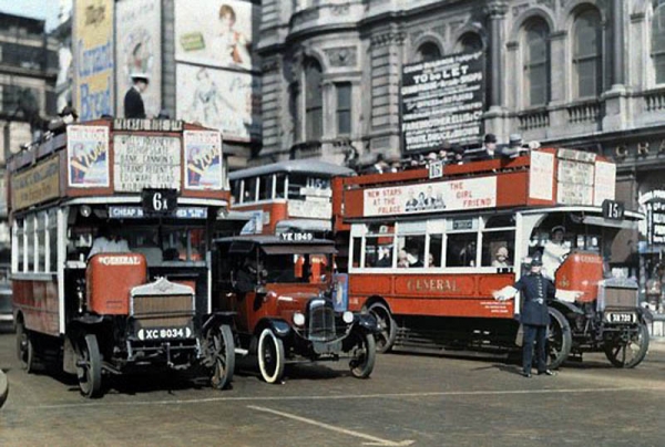 Цветная Англия 1928 год.