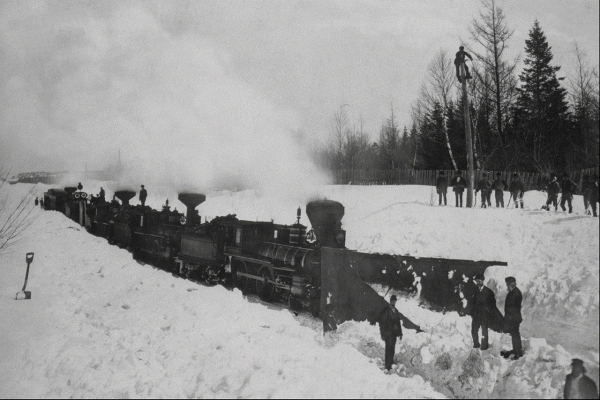 Канадские железные дороги. (Фото 20)