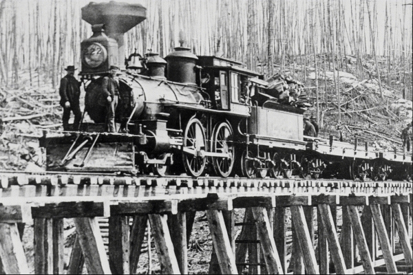 Канадские железные дороги. (Фото 14)