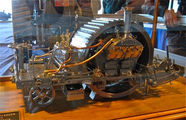 1863 Blackburn Agricultural Engine.