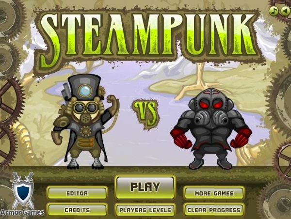 Steampunk flash game