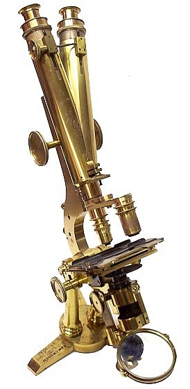 Старинные микроскопы. (Фото 27)