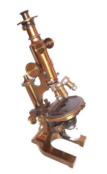 Старинные микроскопы. (Фото 38)
