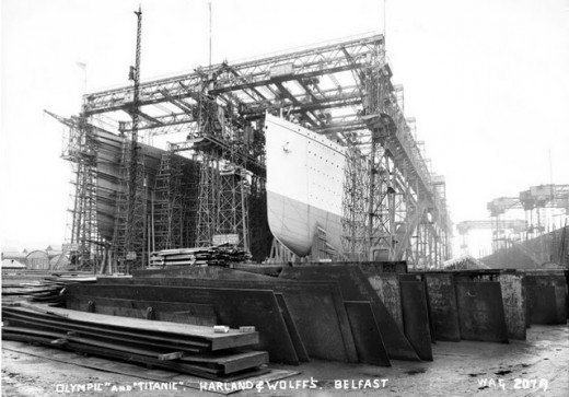 Фотолетопись строительства &quot;Титаника&quot;. (Фото 8)