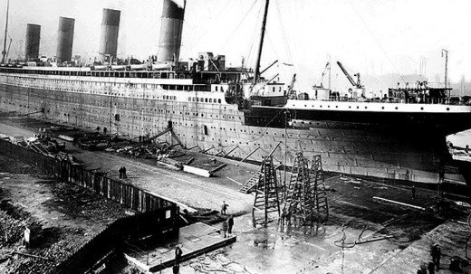 Фотолетопись строительства &quot;Титаника&quot;. (Фото 24)