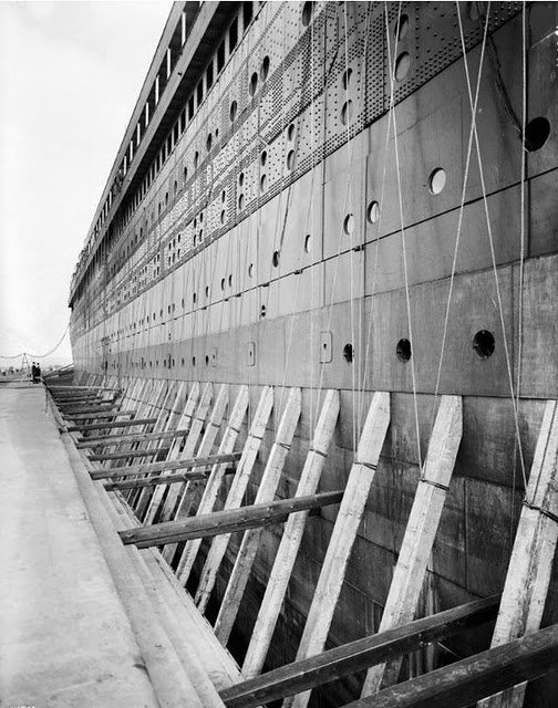 Фотолетопись строительства &quot;Титаника&quot;. (Фото 25)