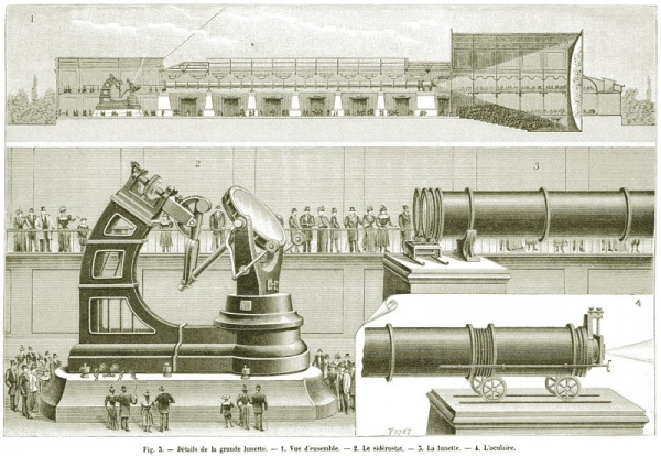 Телескоп с Парижской выставки 1900 года. (Фото 4)
