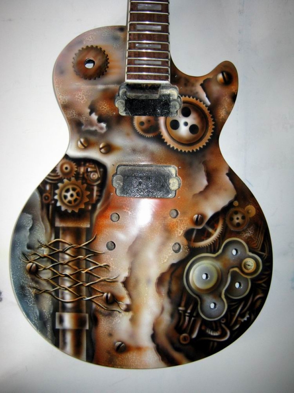 Гитара "Steampunk" (Фото 11)