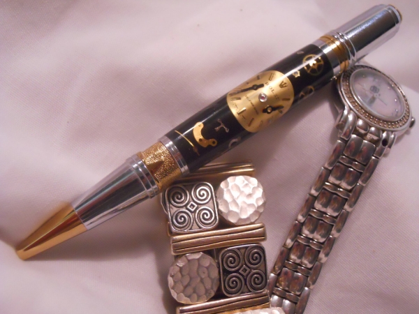 Ручки в стиле -Steampunk- (или: Какой должна быть ручка современного Стимпанкера? Что скажите?:) Добавила ещё фото. (Фото 4)