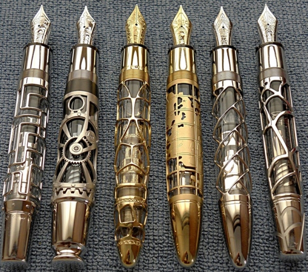 Ручки в стиле -Steampunk- (или: Какой должна быть ручка современного Стимпанкера? Что скажите?:) Добавила ещё фото. (Фото 15)