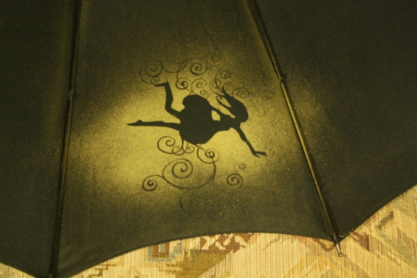 Продолжая тему росписи на зонтах в стиле стимпанк... (Фото 28)