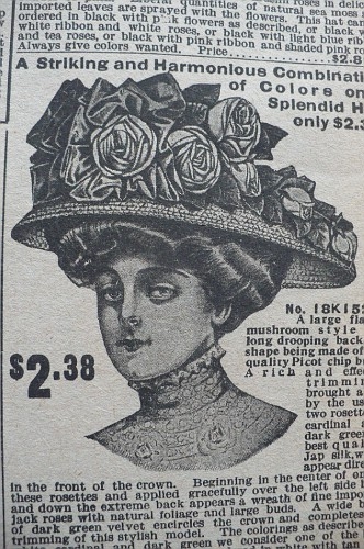 Женские шляпы из каталога sears 1908 (Фото 2)