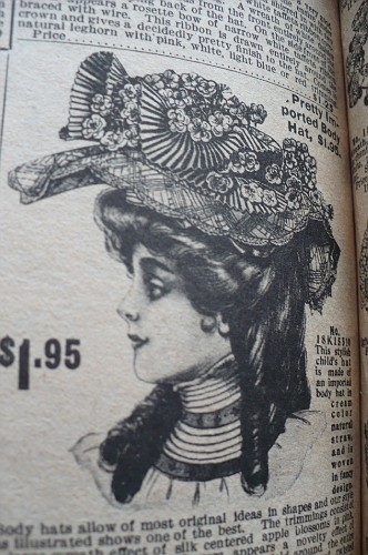 Женские шляпы из каталога sears 1908